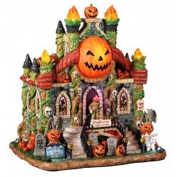 Crypte des citrouilles lumineuse Lemax Halloween