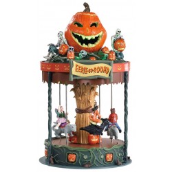 Carrousel lumineux animé sonore Lemax Halloween