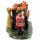 Tracteur épouvantail citrouilles Lemax Halloween