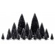 Sapins enneigés Lot de 21 Lemax