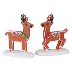 Cerfs Lot de 2 Lemax Sugar N Spice