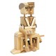 Automate en bois à construire Couple d'amoureux 16 cm