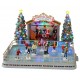 Patinoire de Noël animée lumineuse sonore Lemax Caddington