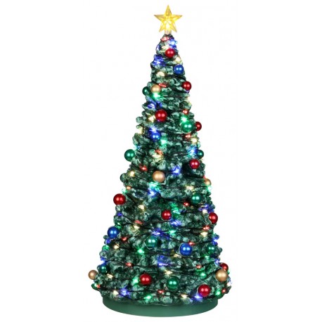 Sapin de Noël décoré lumineux Lemax