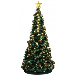 Sapin de Noël décoré lumineux 24 cm Lemax