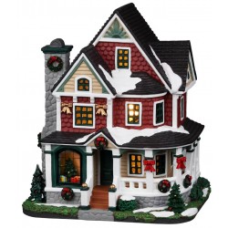 Maison lumineuse Lemax Caddington