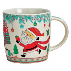 Tasse Père Noël porcelaine 34 cl