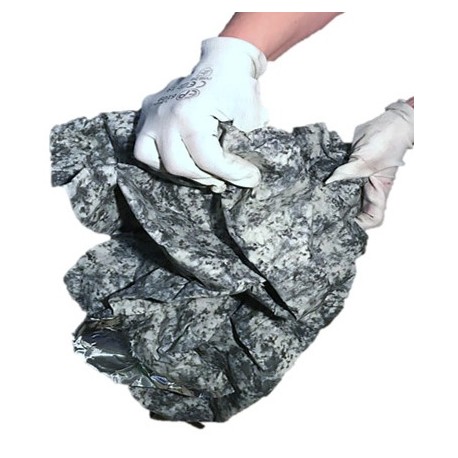 Feuille modulable à froisser effet rocher 120x100 cm