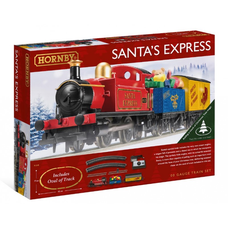 Train de Noël électrique 92 cm - La Magie des Automates