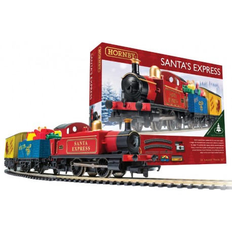 Train de Noël électrique 92 cm - La Magie des Automates