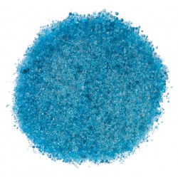 Pierres de verre fines bleu 440 g