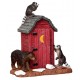 Cabanon et animaux Lemax