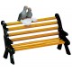 Banc avec pigeons Lemax