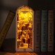 Maquette en bois lumineuse Serre-livres Ruelle