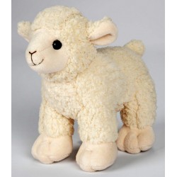 Peluche mouton blanc 18 cm