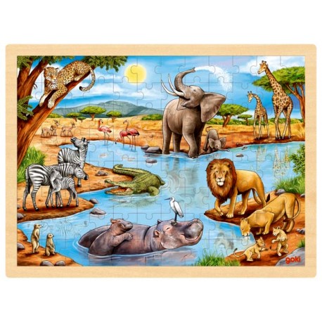 Puzzle 30 pièces Les animaux de la savane Ravensburger - Jouets