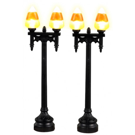 Lampadaire lumineux Lot de 2 Lemax Halloween