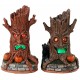 Troncs d'arbres hantés lumineux Lot de 2 Lemax Halloween