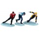 Patineurs sur glace Lot de 3 Lemax