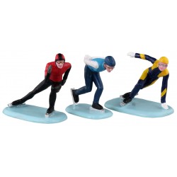 Patineurs sur glace Lot de 3 Lemax