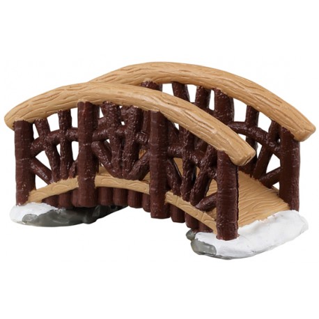 Pont rustique en bois Lemax