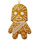 Suspension sapin Star Wars Chewbacca pain d'épices