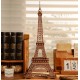 Maquette en bois Tour Eiffel lumineuse 53 cm