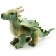 Peluche dragon vert 30 cm