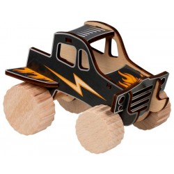 Maquette en bois Monster truck