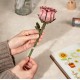 Maquette en bois Bouquet de fleurs