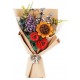 Maquette en bois Bouquet de fleurs