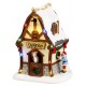 Maison lumineuse du Renne de Noël Donner Lemax