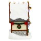 Maison lumineuse du Renne de Noël Donner Lemax