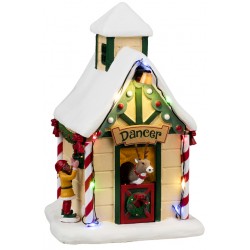 Maison lumineuse du Renne de Noël Dancer Lemax