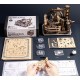Maquette en bois animée Circuit de billes motorisé
