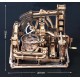 Maquette en bois animée Circuit de billes motorisé