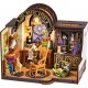 Maquette en bois lumineuse Bureau magique