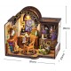 Maquette en bois lumineuse Bureau magique