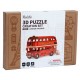 Maquette en bois bus londonien