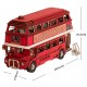Maquette en bois bus londonien