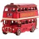 Maquette en bois bus londonien
