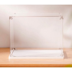 Boïte de présentation transparente anti-poussière