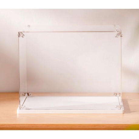Boïte de présentation transparente anti-poussière