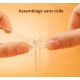 Boïte de présentation transparente anti-poussière