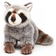 Peluche raton laveur 25 cm