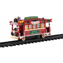 Train de Noël lumineux animé sonore Lemax