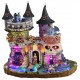 Château hanté animé lumineux sonore LEMAX Spooky Town