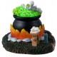 Squelette dans chaudron lumineux LEMAX Spooky Town