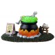 Squelette dans chaudron lumineux LEMAX Spooky Town