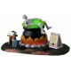 Squelette dans chaudron lumineux LEMAX Spooky Town